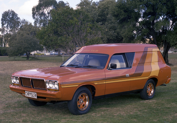 Pictures of Chrysler Valiant Drifter Panel Van (CL) 1976–78