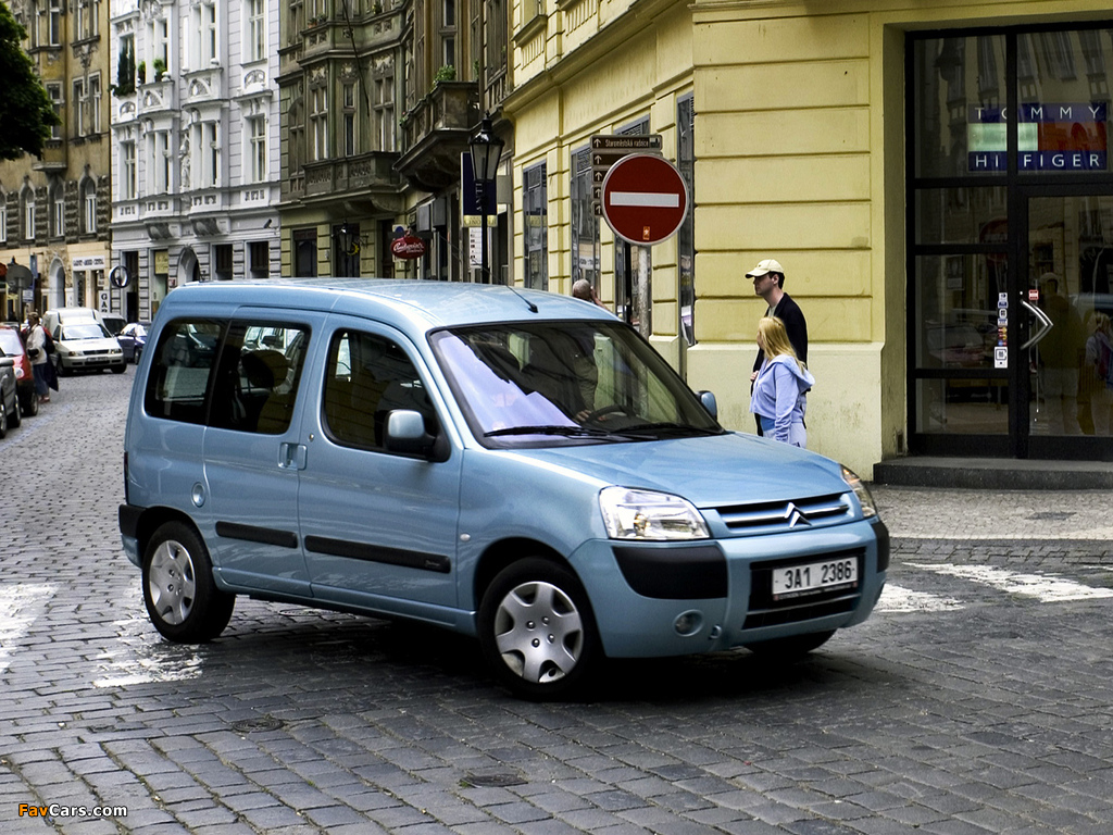 Citroën Berlingo Multispace 2002–05 pictures (1024 x 768)