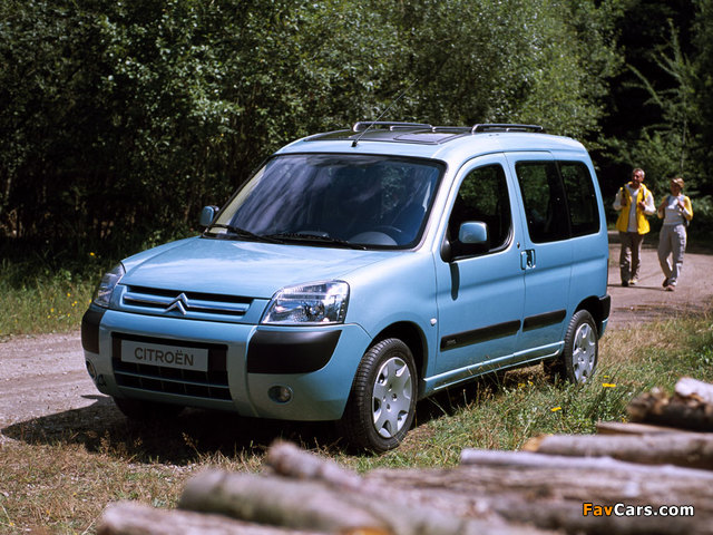 Citroën Berlingo Multispace 2002–05 pictures (640 x 480)