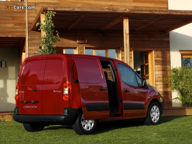 Citroën Berlingo Van 2008–12 images (640 x 480)