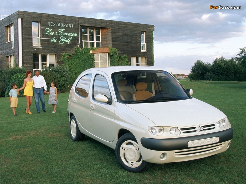 Pictures of Citroën Berlingo Berline Bulle Concept 1996 (800 x 600)