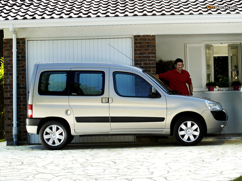 Citroën Berlingo Multispace 2005–08 wallpapers (800 x 600)