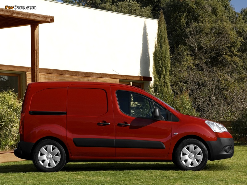 Citroën Berlingo Van 2008–12 wallpapers (800 x 600)
