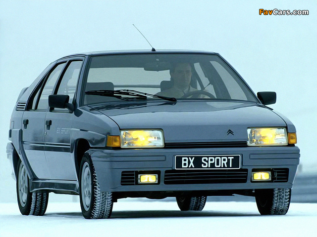Photos of Citroën BX Sport 1986–87 (640 x 480)