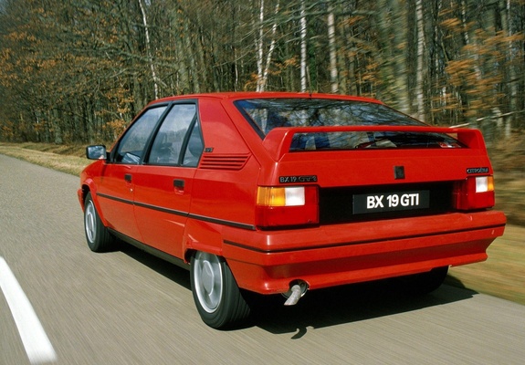 Pictures of Citroën BX 19 GTi 1987–93