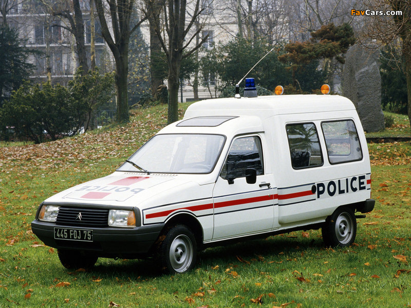 Citroën C15 Police 1984–2005 wallpapers (800 x 600)