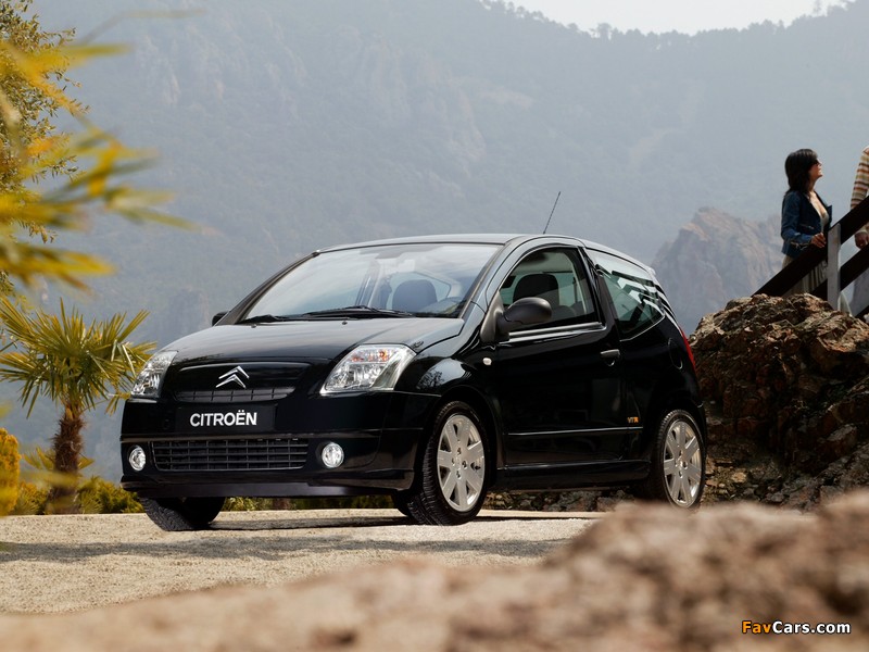 Citroën C2 VTR 2003–08 pictures (800 x 600)