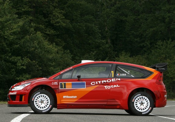 Citroën C4 WRC 2007–08 photos