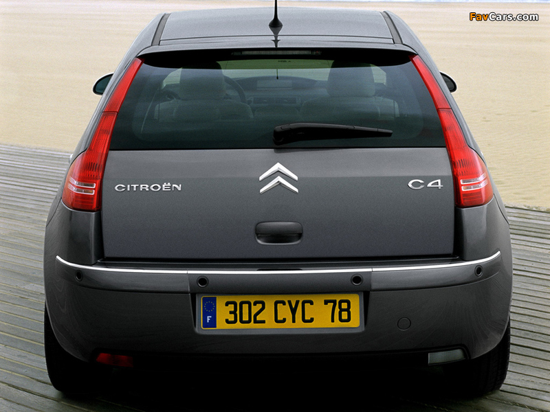 Photos of Citroën C4 Berline 2004–08 (800 x 600)