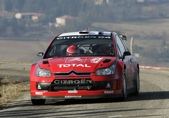 Pictures of Citroën C4 WRC 2007–08