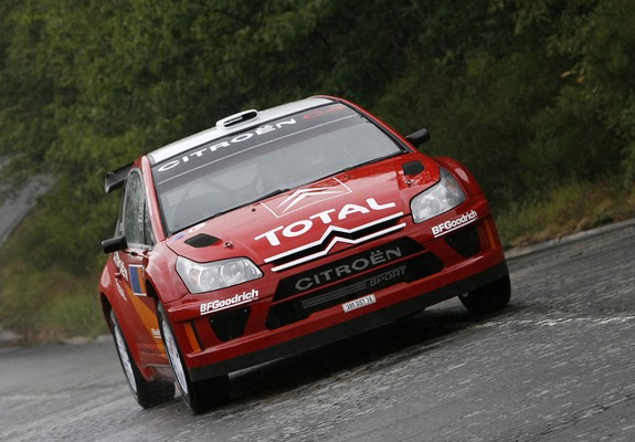Citroën C4 WRC 2007–08 wallpapers