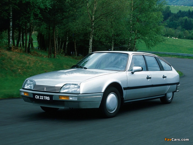 Citroën CX 22 TRS 1986–89 photos (800 x 600)
