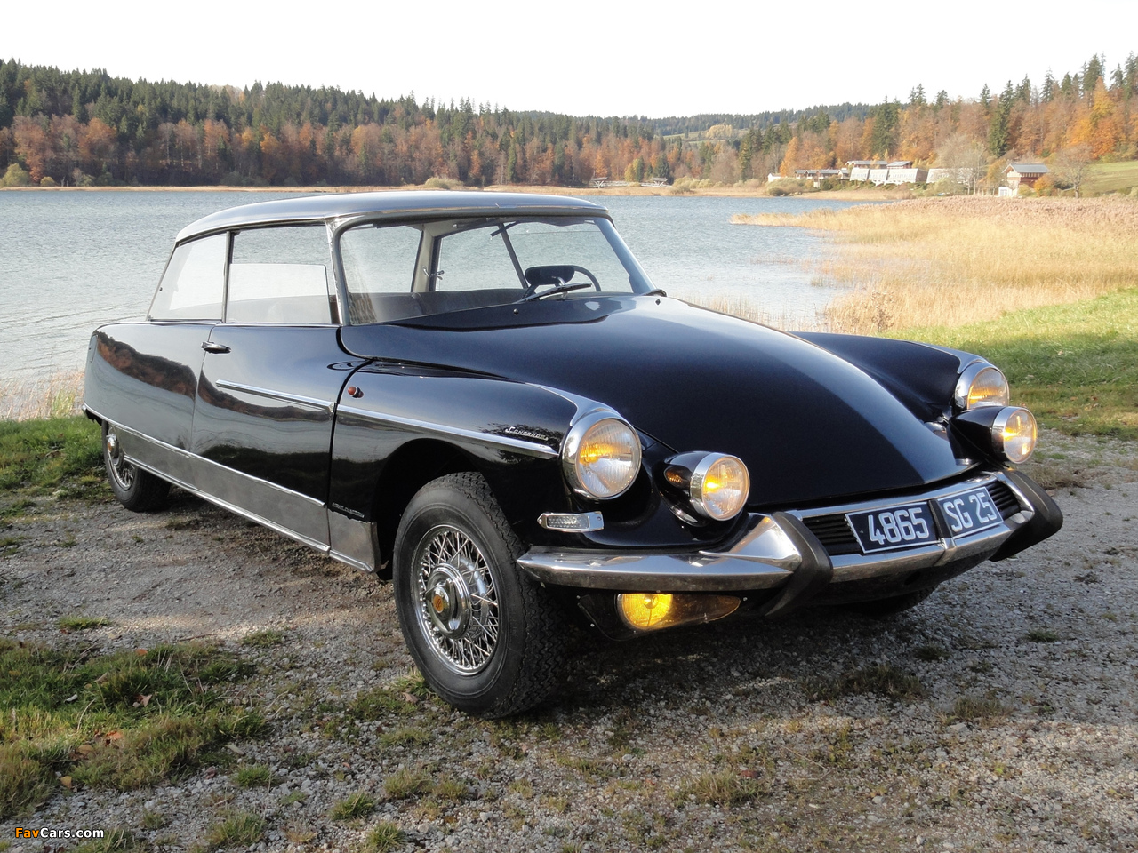 Citroën DS 21 Concorde Coupe by Chapron 1965–68 wallpapers (1280 x 960)