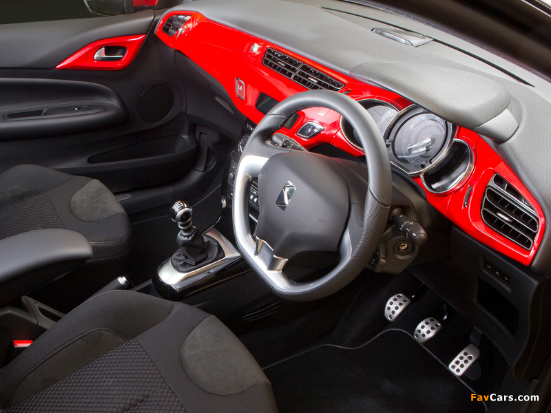 Images of Citroën DS3 Red 2013 (800 x 600)