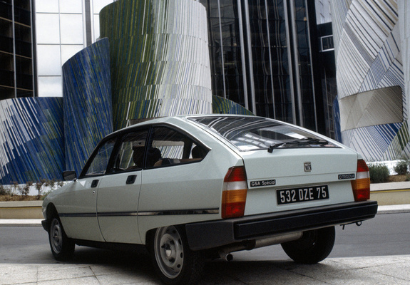 Photos of Citroën GSA Special 1979–86