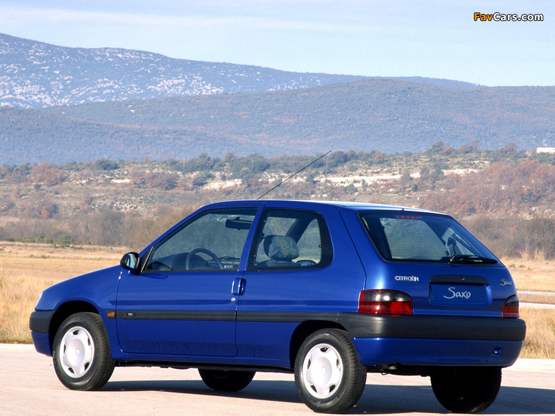 Photos of Citroën Saxo 3-door 1996–99 (800 x 600)