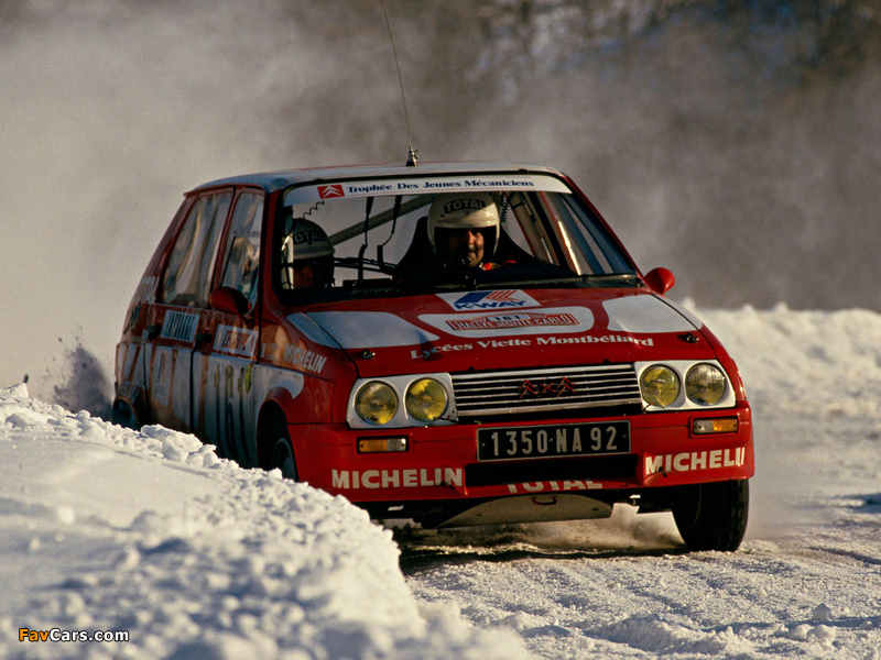Pictures of Citroën Visa 1000 Pistes Rally Car 1983–86 (800 x 600)