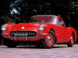 Pictures of Corvette C1 Fuel Injection 1957