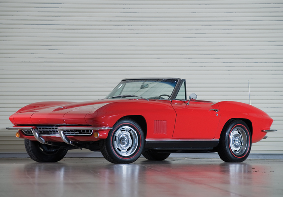 Pictures of Corvette Sting Ray L79 327/350 HP Convertible (C2) 1967