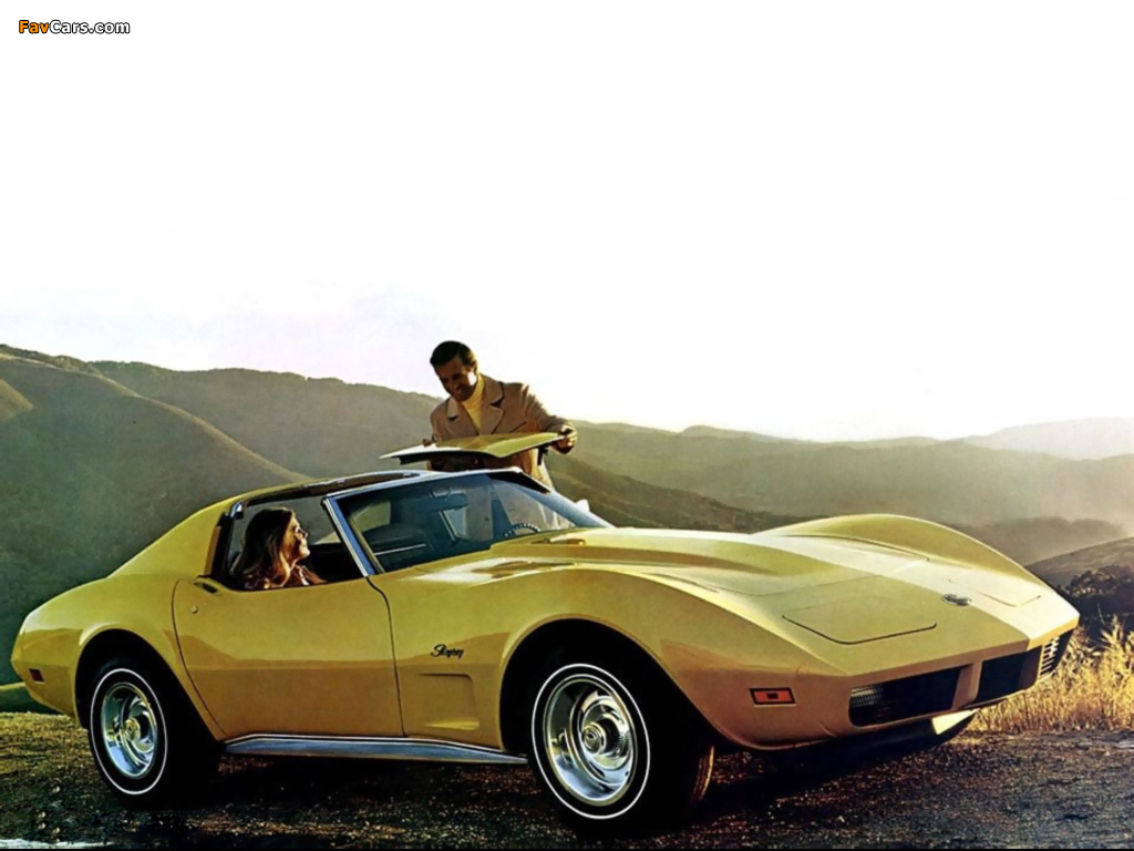 Corvette Stingray (C3) 1974–76 wallpapers (1024 x 768)