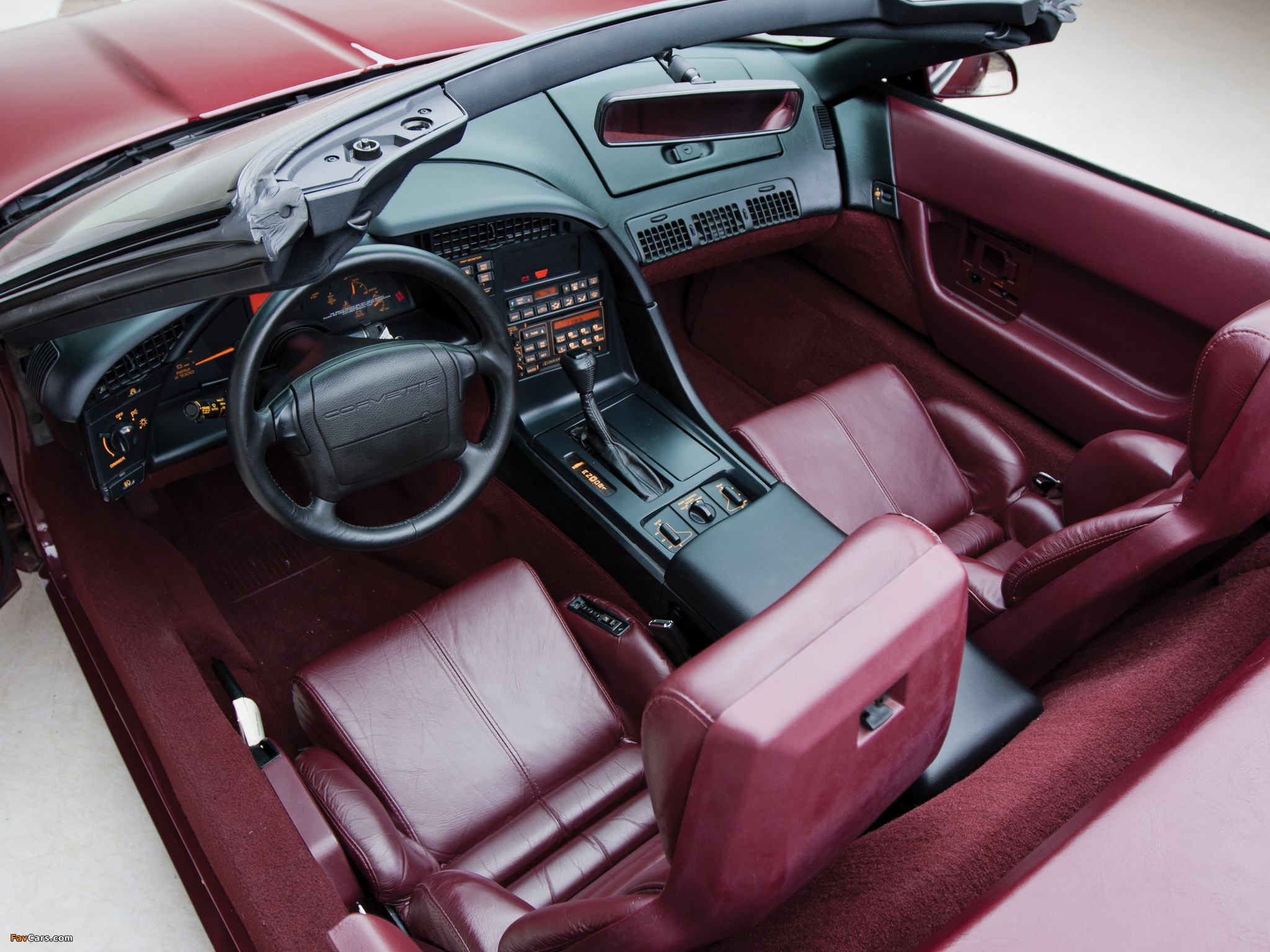 cars,pictures of Corvette Convertible 40th Anniversary (C4) 1993,free Corve...