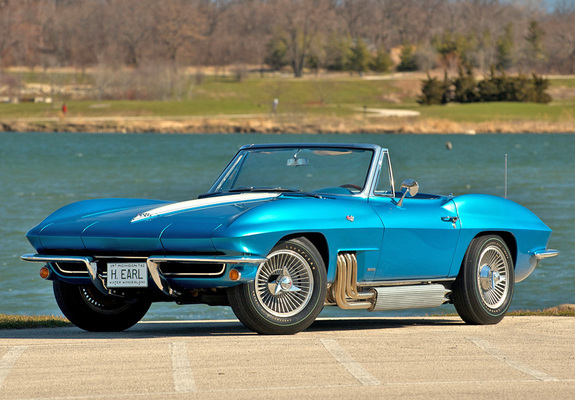 Images of Corvette Sting Ray Convertible Show Car (C2) 1963