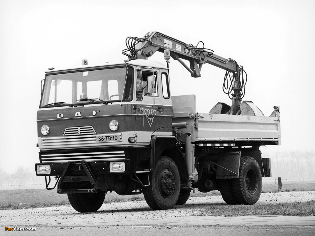 Pictures of DAF FA1800 4x2 Tipper 1970–82 (1024 x 768)