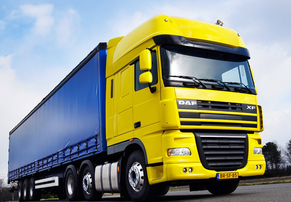 DAF XF105 6x2 FTG Super Space Cab 2006–12 wallpapers