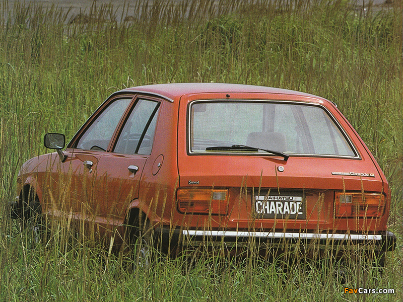 Daihatsu Charade (G10) 1981–83 images (800 x 600)