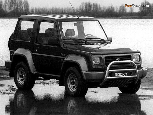 Images of Daihatsu Rocky Hard Top 1993–98 (640 x 480)