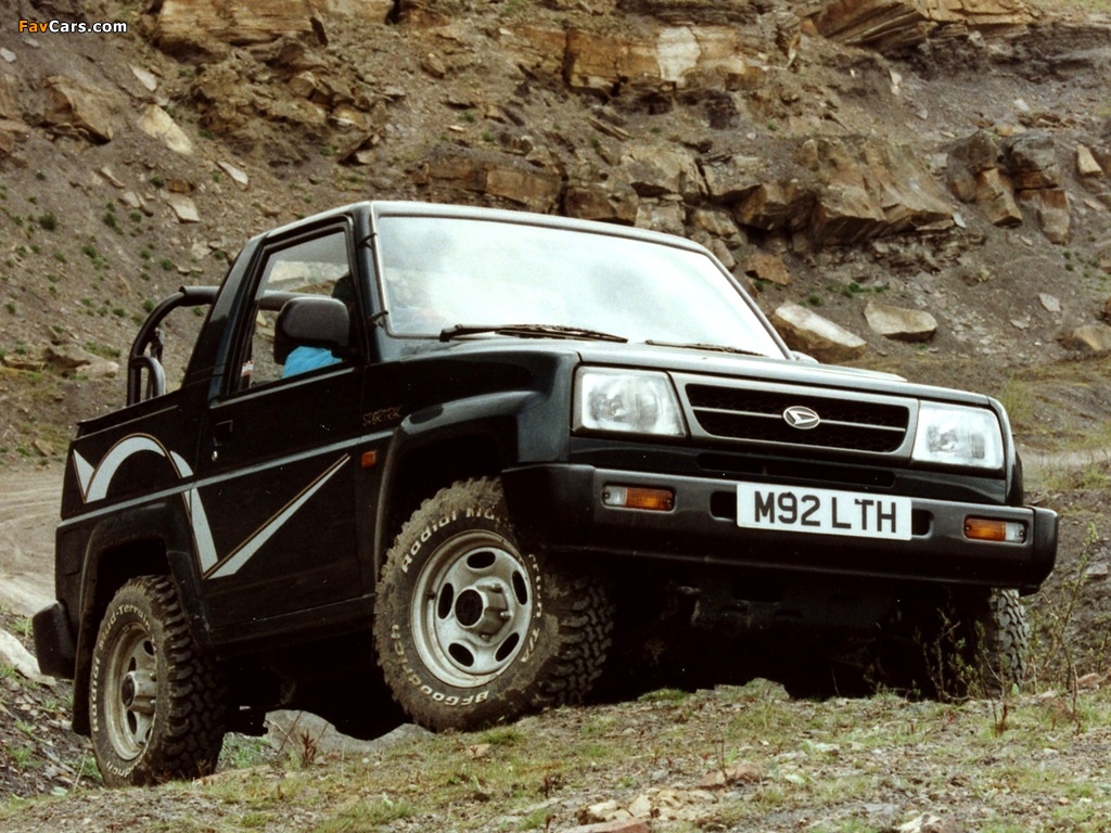 Images of Daihatsu Sportrak 1993–98 (1024 x 768)