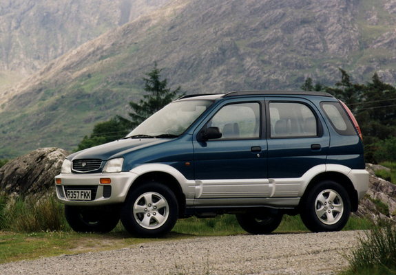 Photos of Daihatsu Terios Plus UK-spec 1997–2000