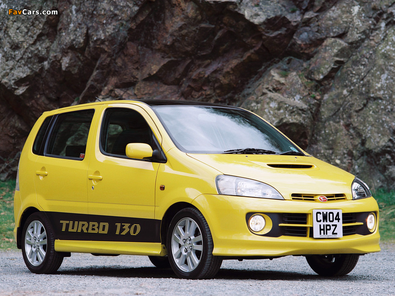 Daihatsu YRV Turbo 2001–06 pictures (800 x 600)