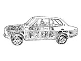 Datsun 1200 1974 wallpapers