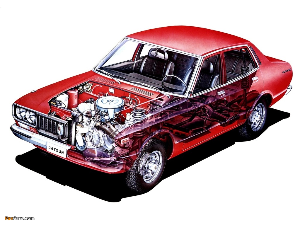 Images of Datsun 180B Sedan (810) 1976–78 (1024 x 768)