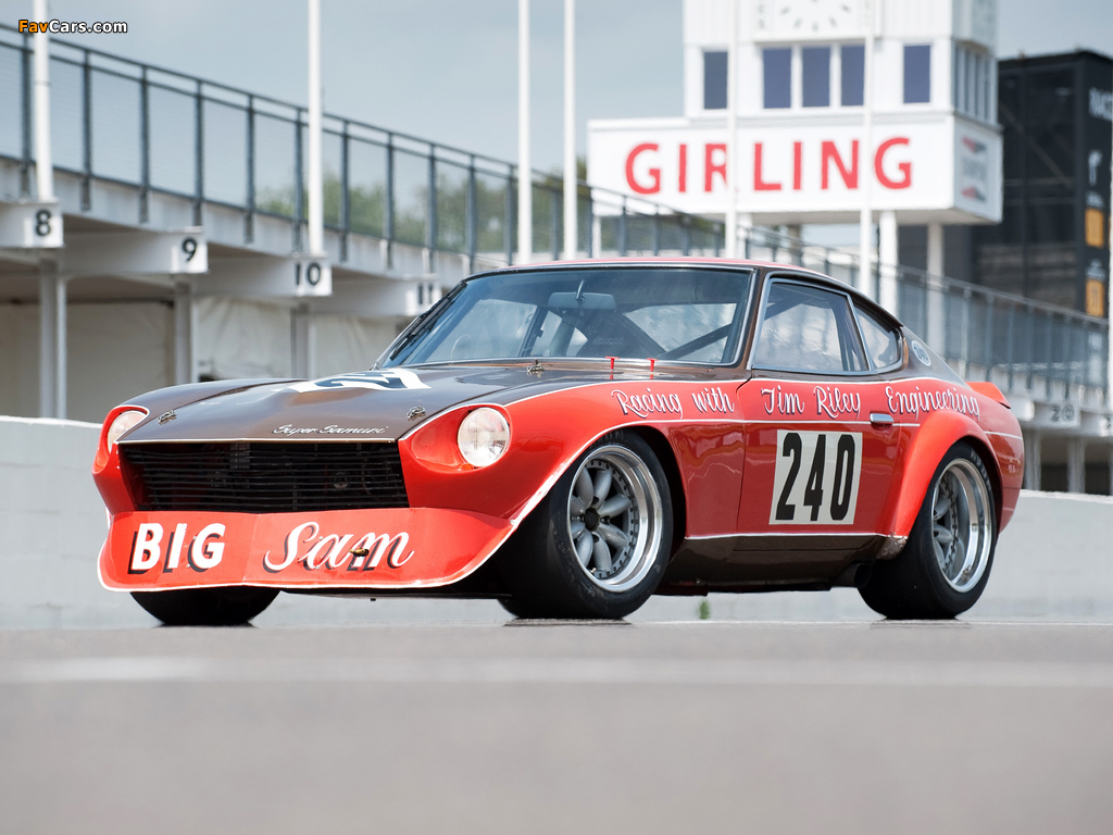 Datsun 240Z Big Sam Sports Racing Coupe (S30) 1972 wallpapers (1024 x 768)