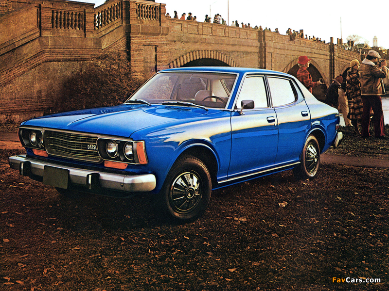 Images of Datsun 610 4-door Sedan 1974–76 (800 x 600)