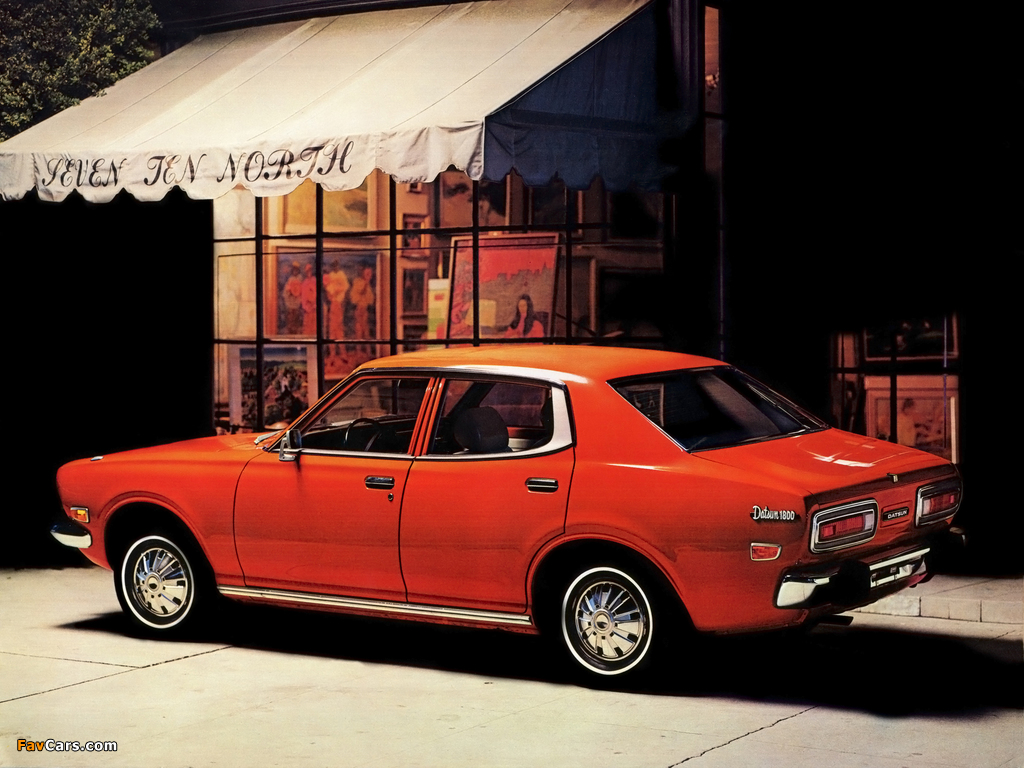 Photos of Datsun 610 4-door Sedan 1971–73 (1024 x 768)