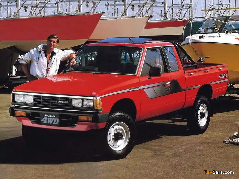 Images of Datsun Pickup 4WD King Cab JP-spec (720) 1980–85 (800 x 600)