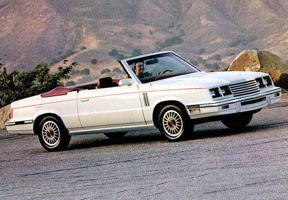 Images of Dodge 600 Convertible 1985