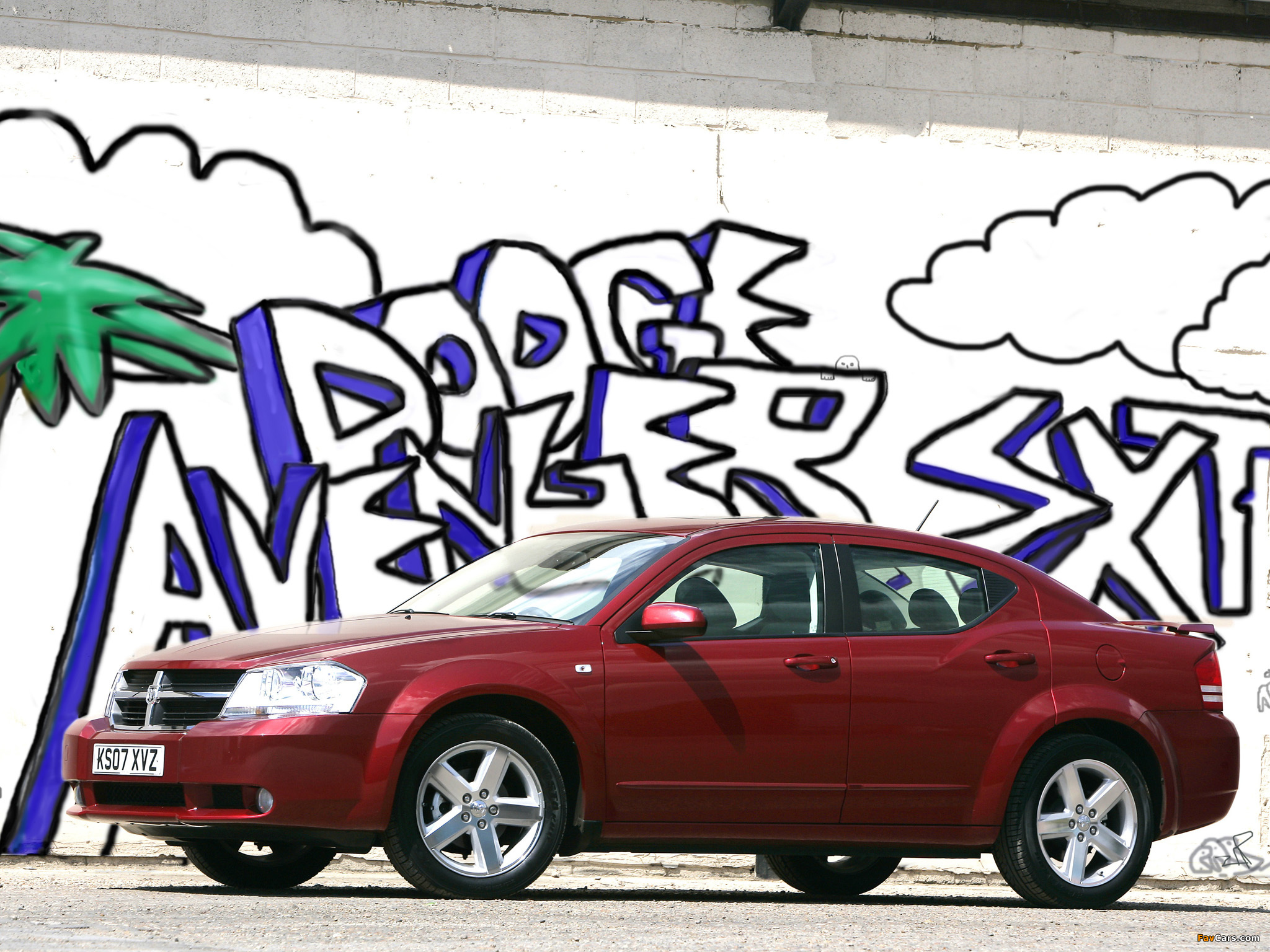 Dodge Avenger UK-spec (JS) 2007–09 images (2048 x 1536)