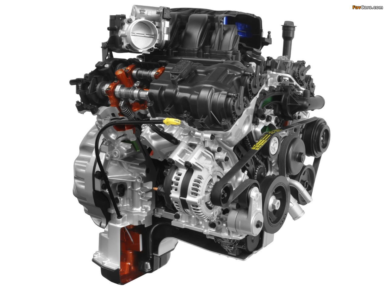 Engines Chrysler Pentastar V6 3.6 photos (1280 x 960)