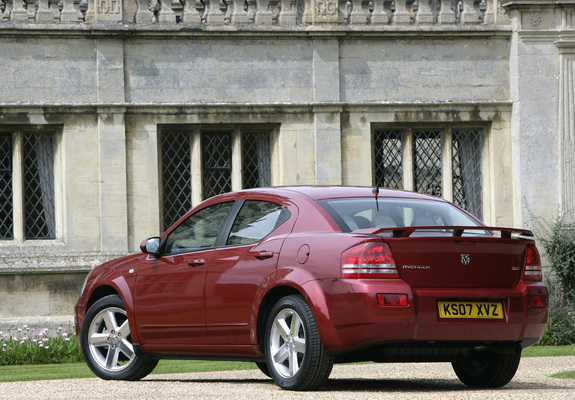Photos of Dodge Avenger UK-spec (JS) 2007–09