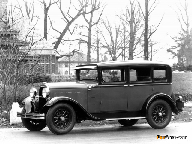 Pictures of Dodge Brothers Six De Luxe Sedan 1929 (640 x 480)
