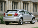 Dodge Caliber UK-spec 2006–09 photos