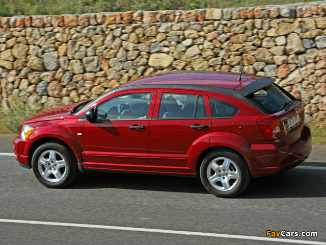 Dodge Caliber 2006–09 wallpapers (640 x 480)