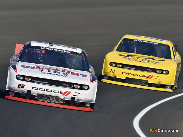 Images of Dodge Challenger R/T NASCAR Nationwide Series (LC) 2010–12 (640 x 480)