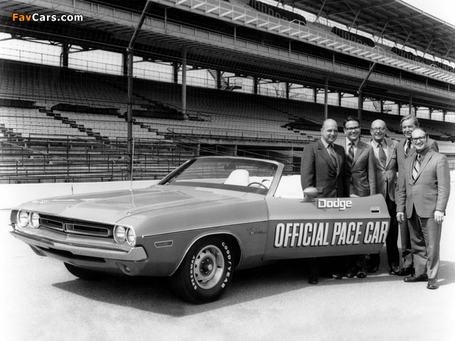 Pictures of Dodge Challenger Convertible Indy 500 Pace Car 1971 (640 x 480)