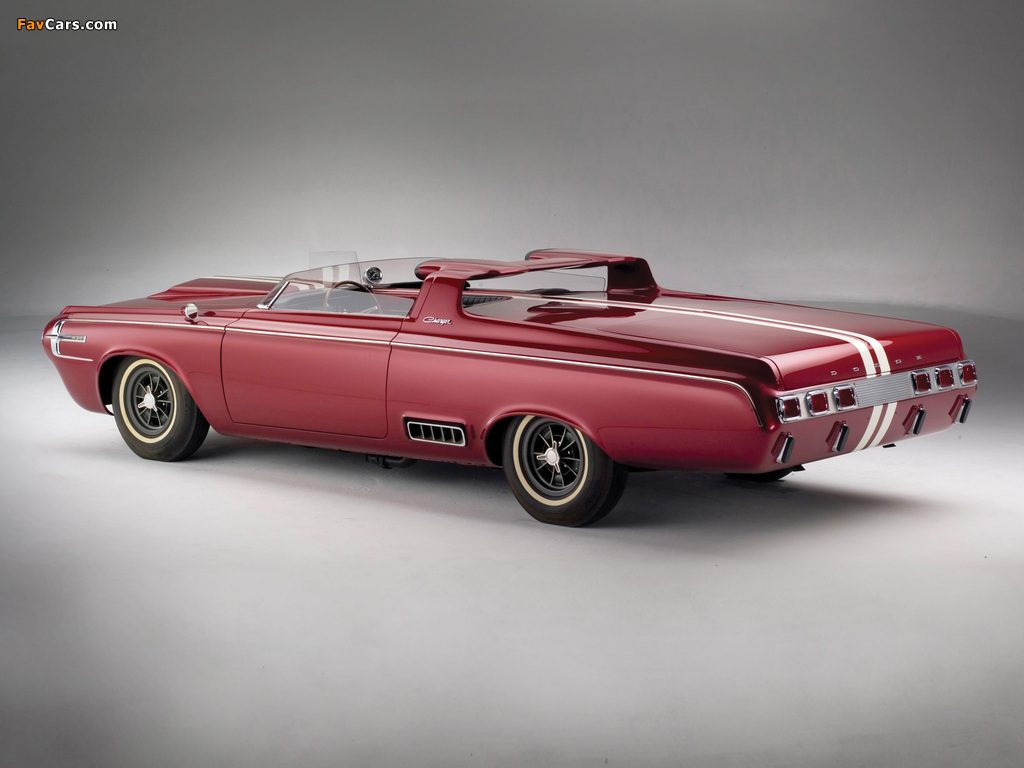 Photos of Dodge Charger Roadster Concept Car 1964 (1024 x 768)