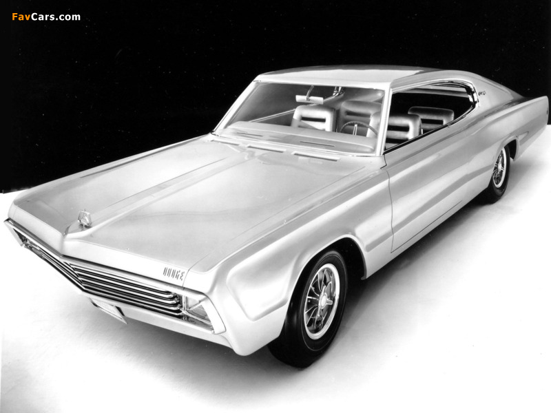 Photos of Dodge Charger II Concept Car 1965 (800 x 600)